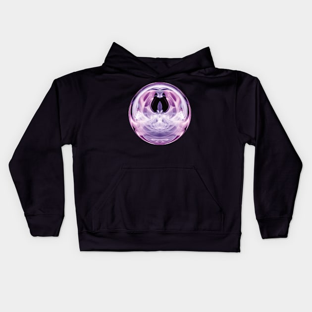 The Violet Flame Kids Hoodie by Alison Clews